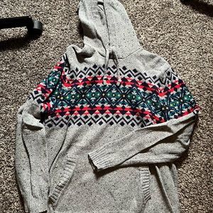 American Eagle mens pullover hoodie sweater